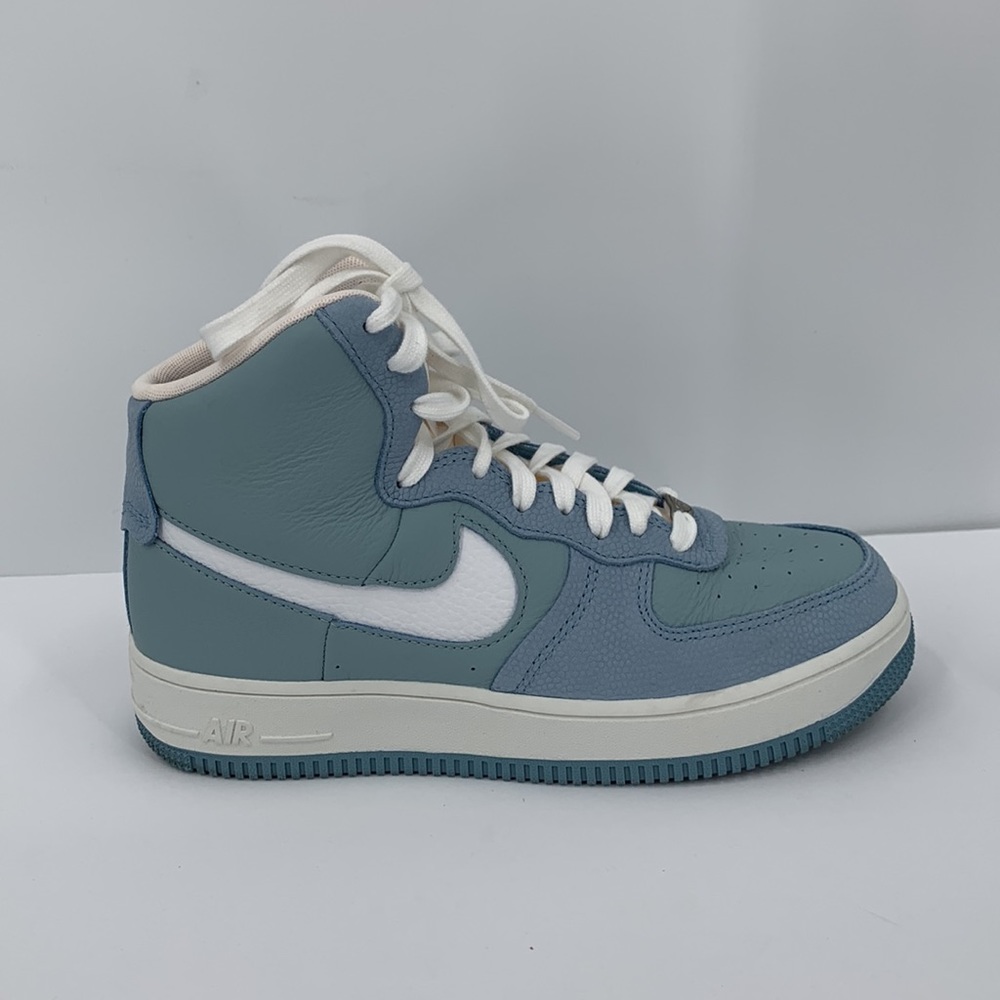 Nike Women’s High-Top Sneakers in Slate Blue and White